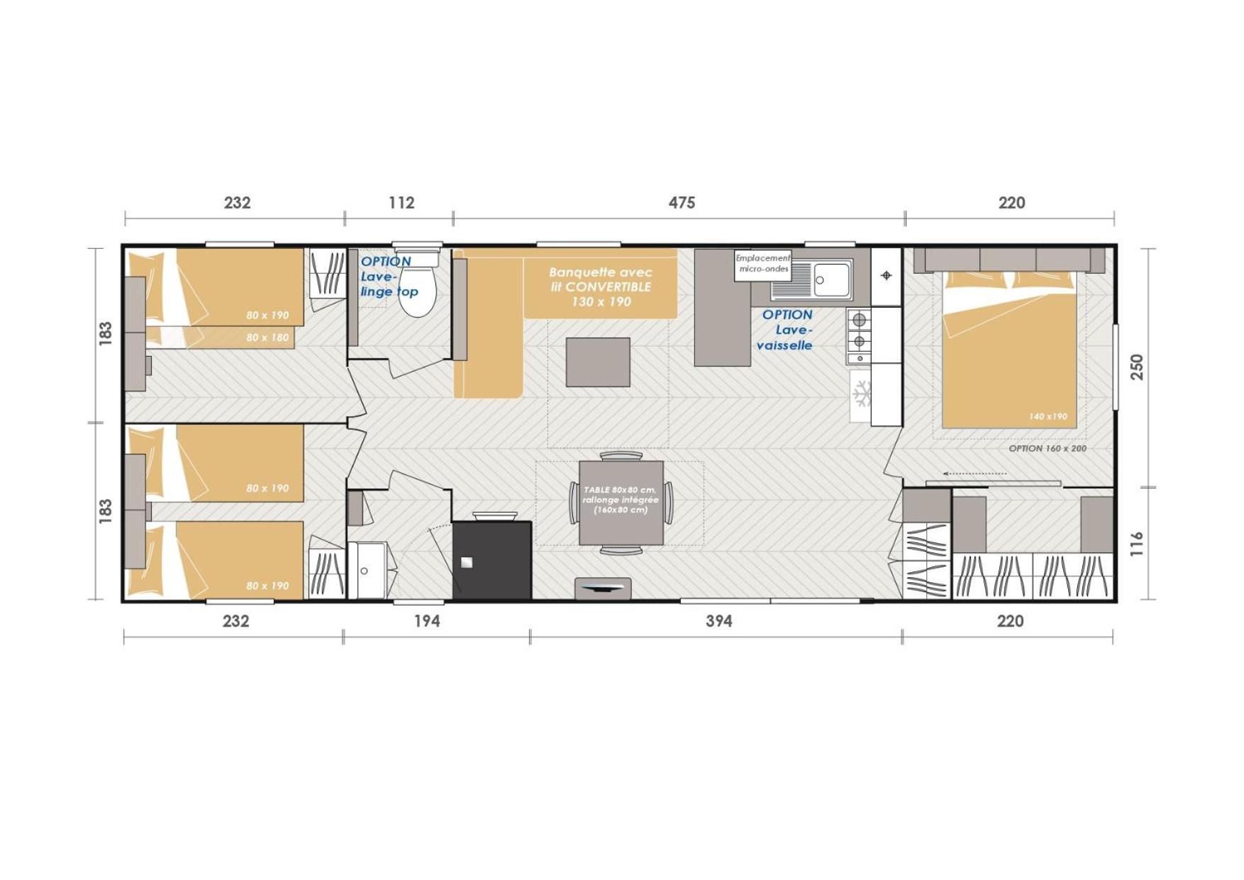 Superbe Mobil Home 6-8 Personnes Saint-Jean-de-Monts Bagian luar foto